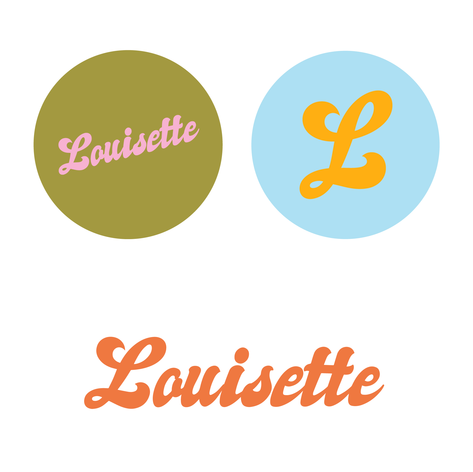 projet pour Louisette - Lucie Simon Graphiste & Coloriste La Rochelle - fondatrice de Miou Studio