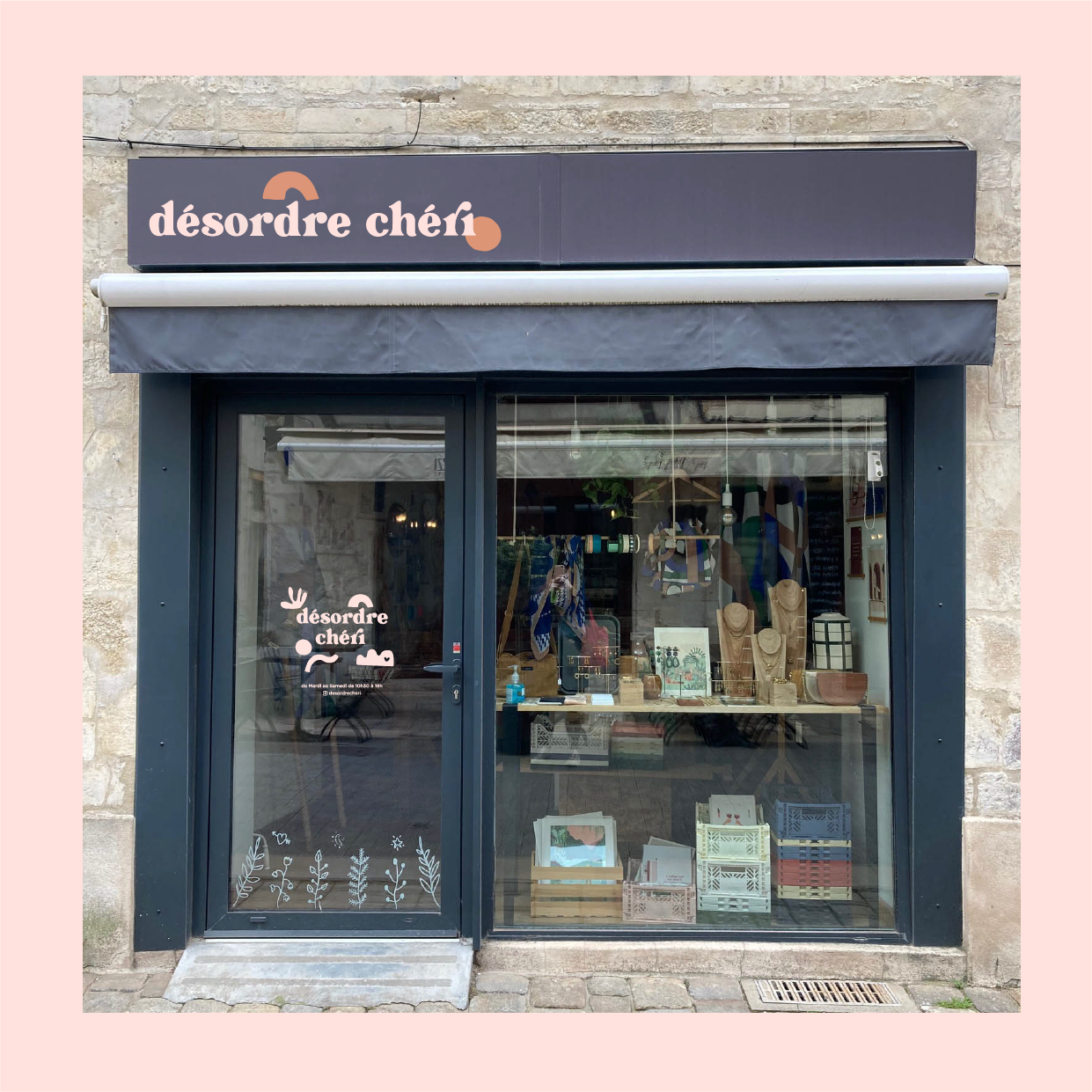 DÉSORDRE CHÉRI - Miou Studio Graphisme et design couleur à la Rochelle